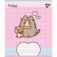 Тетрадь в клетку 12 листов Pusheen пушин, тетрадь ученическая школьная 12 страниц для девочек пушин Yes. - изображение 5