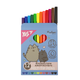 Фломастери Yes 12 кольорів Pusheen, амортизуючі - зображення 2