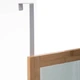 Зеркало на дверь 5five Simply Smart 61252 подвесное с бамбуковой рамой 110 x 30 x 1.5 см Коричневое (3560237560229) - изображение 2