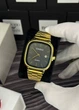 Мужские часы Casio A-168 золотистый-черный - изображение 3