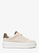 Кросівки жіночі Michael Kors Romey Two-Tone Logo Platform Sneaker Brown, 37 - зображення 2