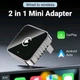 Бездротовий автомобільний адаптер CarPlay / Android Auto 2025 — Plug&Play, Bluetooth + WiFi, OTA - зображення 7