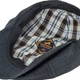 Кепка восьмиклинка хулиганка NewsBoy cap шерстяная в клетку VladAltex 60 Темно-серый 6330-26 - изображение 2