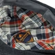 Кепка восьмиклинка хуліганка NewsBoy cap вовняна в клітинку VladAltex 54 Темно-синій 6329-26 - зображення 2