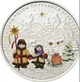 Монета З Новим Роком та Різдвом Христовим 5 долларов Острова Кука серебро 2012 год - изображение 2