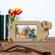 Фоторамка The Frame Depot с таксой персонализирована на 1 горизонтальное фото Бежевый (dog_dachshund) - изображение 2