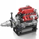 Конструктор двигун Ferrari V8 Mould King восьмициліндровий 750 деталей Червоний (28365) - зображення 3