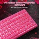 Ігрова Клавіатура ATTACK SHARK R82 HE Berry Red Магнітні світчі. Дротова 8000Hz/s. RGB Підсвічування, 84 keys, Switch 0.01mm. Rapid Trigger - зображення 2