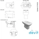 Биде напольное Devit Comfort 2110123 - изображение 2