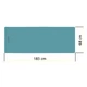 Коврик спортивный Cornix PU 183 x 68 x 0.4 см для йоги и фитнеса XR-0318 Turquoise - изображение 17
