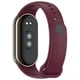 Ремешок Vanfone для Xiaomi Mi Smart Band 8/9/10, бордовый (VANAX67011) - изображение 3