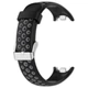 Перфорированный ремешок Vanfone для Xiaomi Mi Smart Band 8/9/10, черно-серый (VANAX56003) - изображение 2