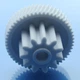 Шестерня м'ясорубки Rotex RMG202-G Vega RMG201-T RMG200-W RMG180-B мала бежева нового зразку посилена - зображення 7
