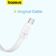 Зовнішній акумулятор Baseus Magnetic Mini Wireless Fast Charge Power Bank Type-C Edition 10000mAh 30W Stellar White (P1002210B223-00) - изображение 14