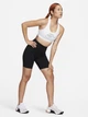 Спортивный топ для фитнеса женский Nike Futura Bra FB4080-100 M Белый (0196608858010) - изображение 3