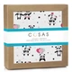Пеленка Cosas ROSE PANDA Муслин 75х75 см (4822052434437) - изображение 2