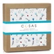 Пеленка Cosas BLUE WILDFLOWERS Муслин 75х75 см (4822052434246) - изображение 2