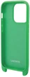 Панель Lacoste для iPhone 15 Pro max Iconic Petit Pique Crossbody Green (LCHCP15XSPVCN) - зображення 3