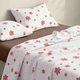 Комплект постільної білизни Cosas SNOWFLAKES BERRY Двоспальний Фланель 180x220 см (4822052479186) - зображення 2