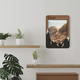 Фоторамка деревянная The Frame Depot Горные вершины вертикальное фото 20х25см под персонализацию 23х33см Коричневый (mountain_8x10_vertical) - изображение 2