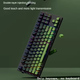 Набор кейкапов PBT Green Gradient (130+) / OEM-профиль - изображение 2