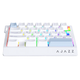 Магнітна ігрова клавіатураAJAZZ AK029 / Дротова / 29% / Magnetic Rice Switch / White / Білий - изображение 3