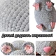 М'яка плюшева іграшка handmade Щур 26 см сірий в'язаний гачком амігурумі - зображення 4