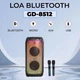 Портативная Bluetooth-колонка GEDI-G GD-8512 (2×8″) з мікрофонами та LED-підсвіткою - изображение 3