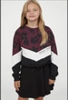 Світшот H&M дівчинці 146-152 на 10/12 років Бордо - изображение 2