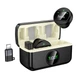 Бездротова мікрофонна система HOCO L22 Bright 2-in-1 з Lightning та Type-C Black (р.82.4 × 38.5 × 49 мм) - зображення 1