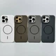 Чехол (накладка) Apple iPhone 12 / iPhone 12 Pro, Carbon, MagSafe, Серый - 633777 - изображение 2