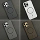 Чехол (накладка) Apple iPhone 12 / iPhone 12 Pro, Carbon, MagSafe, Серый - 633777 - изображение 5