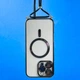 Чохол (накладка) Samsung S926 Galaxy S24 Plus, Crossbody Lanyard Clear, MagSafe, Зелений - 530673 - зображення 7