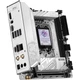 Материнська плата MSI MPG B860I EDGE TI WIFI Mini-ITX sLGA1851 Intel B860 2xDDR5 2xM.2 2xSATA USB4 HDMI 5GbE White - зображення 2