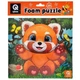 Пазли фомові, 25 ел "Єнотик" qbee (282530) - изображение 1