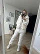 Комбинезон флисовый Come See And Buy Клапан 44-46 Молочный - изображение 1