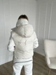 Комбинезон флисовый Come See And Buy Клапан 44-46 Молочный - изображение 3