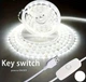 Светодиодная 5м LED лента с кнопкой, USB 5V, лента для подсветки комнат, поверхностей. - изображение 1