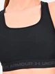 Спортивный топ для бега женский Under Armour Crossback Mid Bra 1361034-001 XS Черный (194514013530) - изображение 5