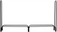 Stojak na drewno opałowe VOREL stalowy 200 x 25 x 115 cm 33301 (5906083118401) - obraz 2