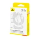USB кабель Baseus E0426901/E0426900, Lightning, 1.0 м., Білий - 646662 - зображення 3