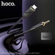 AUX кабель Hoco UPA30, Type-C, 1.0 м., 3.5 мм., Черный - 485396 - изображение 4