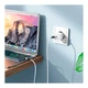 USB кабель Borofone BX83, Type-C, 1.0 м., Білий - 321057 - зображення 2