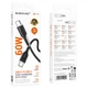 USB кабель Borofone BX119, Type-C, 1.0 м., Чорний - 611690 - зображення 6
