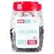 USB кабель XO NB212, Type-C, 1.0 м., Різнокольоровий - 431366 - зображення 2