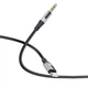 AUX кабель Borofone BL19 Creator, Type-C, 3.5 мм, 1.0 м., Чорний - 445522 - зображення 3