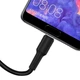 USB кабель Borofone BX30 Silicone, Type-C, 1.0 м., Чорний - 191387 - зображення 3