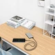 USB кабель Borofone BX30 Silicone, Type-C, 1.0 м., Чорний - 191387 - зображення 4