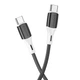 USB кабель Borofone BX79, Type-C, 1.0 м., Білий - 302534 - зображення 2