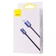 USB кабель Baseus CAJY000401 Crystal Shine, Type-C, 1.2 м., Черный - 358715 - изображение 5
